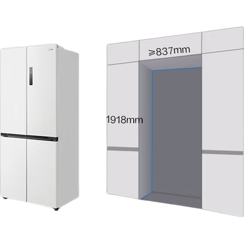 Midea/���� ����ϵ��508�� ʮ�ֶԿ��� ���� BCD-508WUSPZM(E) 3679.47Ԫ(������)