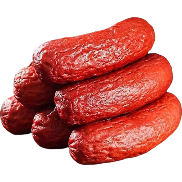 哈尔滨红肠香肠正宗风味特产俄式烟熏烤肠火腿肠即食肉肠零食 哈尔滨风味红肠80g*1根