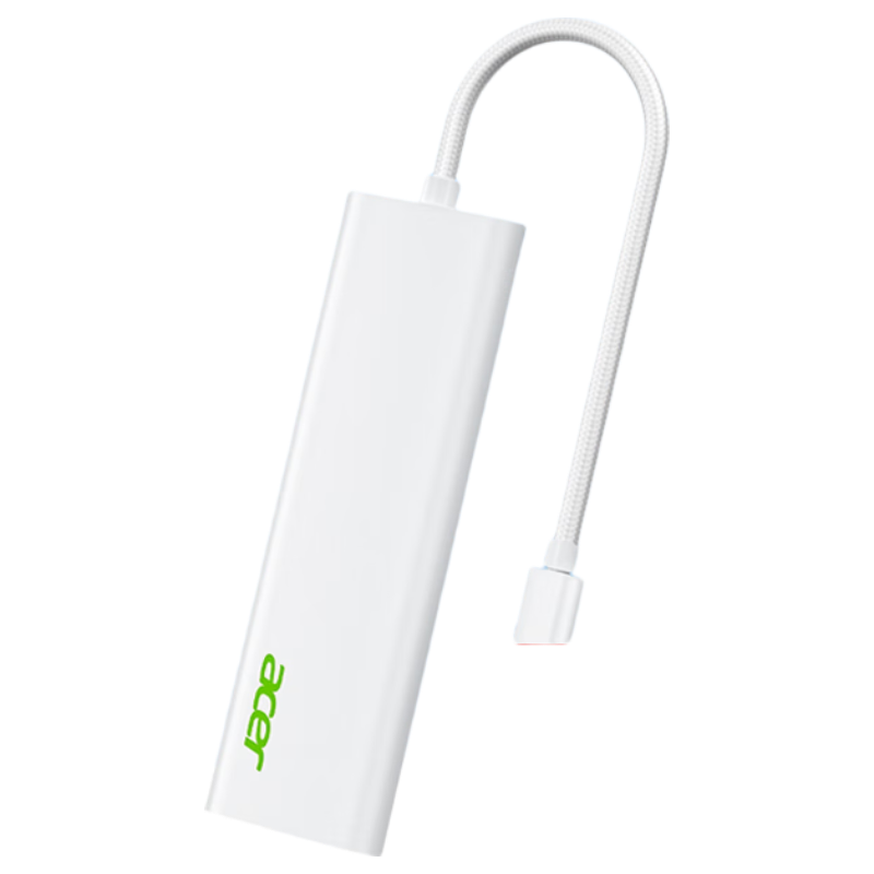 宏碁（acer）Type-C随身WiFi扩展坞随时上网4K投屏转换HUB3.0分线器适用手机电脑车载拓展赠送0.5米延长线