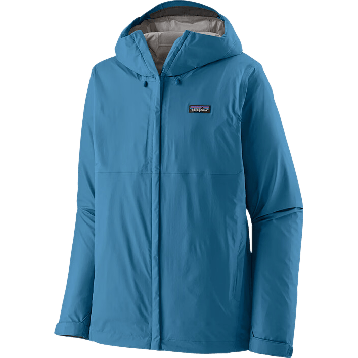 巴塔哥尼亚（Patagonia）男女防水潮流冲锋衣Torrentshell/Granite/Boulder 85240/85241--Torrentshell 3L Rain -男AQT-海水蓝 S