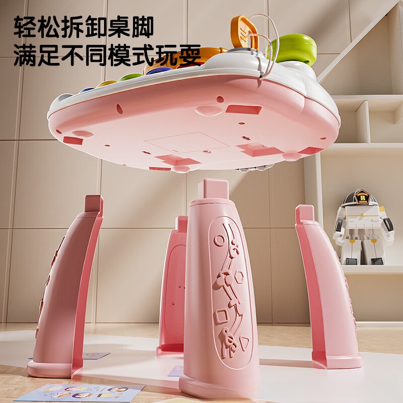 米嘟儿童益智早教积木套装1-3岁婴儿1岁宝宝启蒙玩具生日礼物 灰色