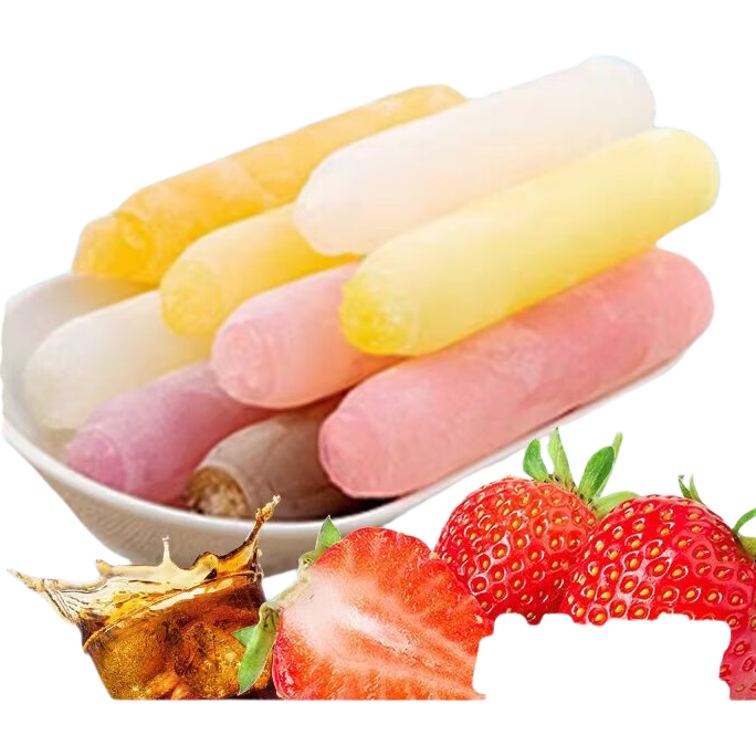 需自冻常温发货 皇牧山碎冰冰葡萄草莓可乐味饮料工厂直发批发 混合口味 【美味80毫升 4根】