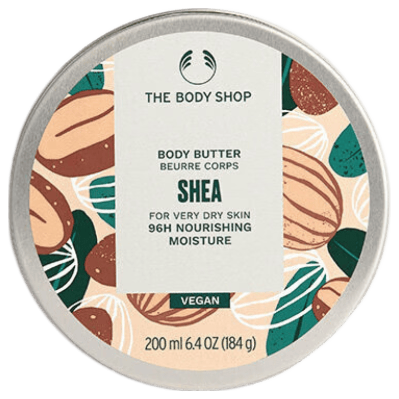 美体小铺THE BODY SHOP士多啤梨身体润肤霜200ml 乳木果身体润肤露200ml