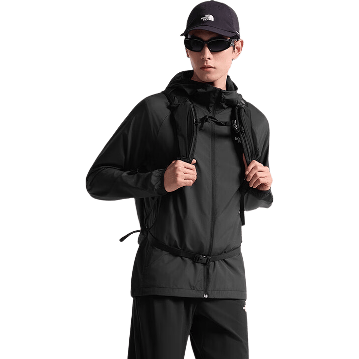 北面（The North Face）春夏防晒皮肤衣男UPF40+户外运动防泼溅防风夹克休闲轻薄风衣8G78 JK3 L