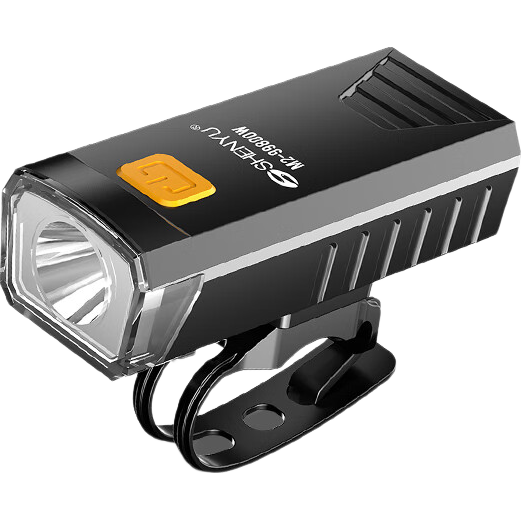 SHENYU自行车夜骑灯超亮强光手电筒山地公路前灯单车骑行夜间照明灯 【夜骑防水】超亮远射