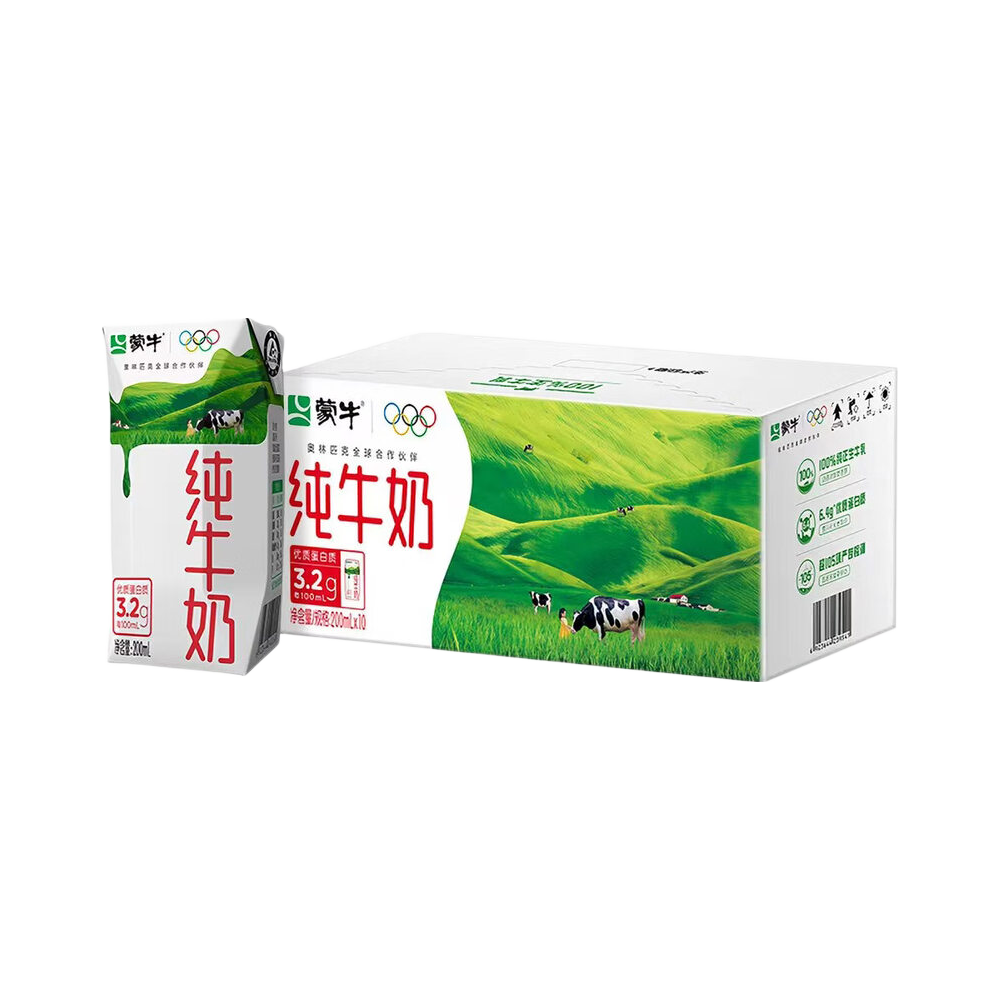 ��ţ ��ţ�� 200ml*10 ������װ ��ͥѧ��Ӫ������� 18.9Ԫ