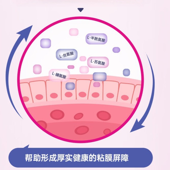 氨基酸胶囊球蛋白修护肠黏膜辅助调理易激肠漏180粒