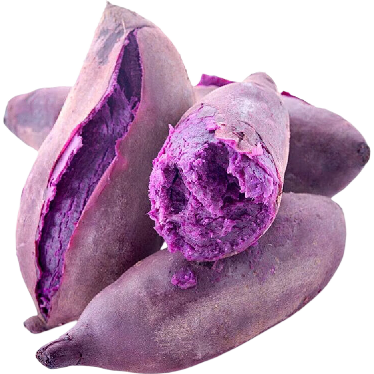 新鲜紫薯紫美人榴莲蜜薯紫心番薯5斤中大果含箱 6.99元 - 86线报