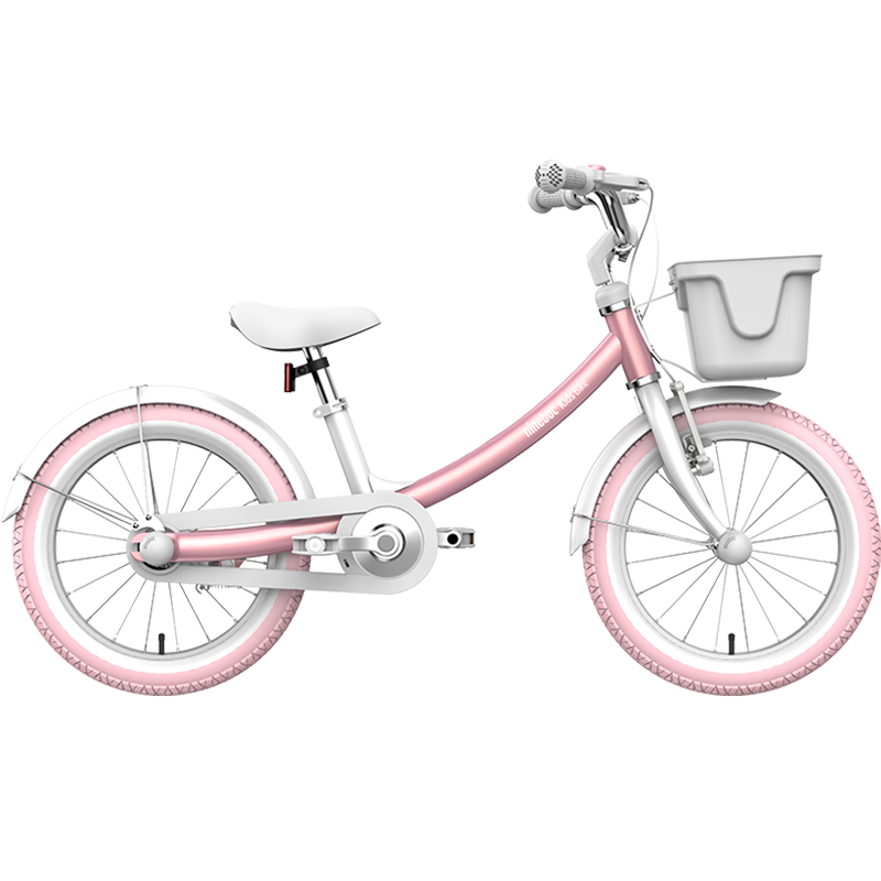 九号（Ninebot） 16寸童车 儿童运动自行车5-8岁16寸女优雅款脚踏车小孩宝宝女童单车 小孩宝宝女童单车16寸粉色