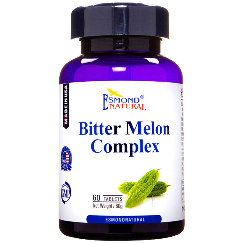 爱司盟美国进口苦瓜素片中秋礼品(搭降血糖油药深海亚油酸铬硫辛酸油