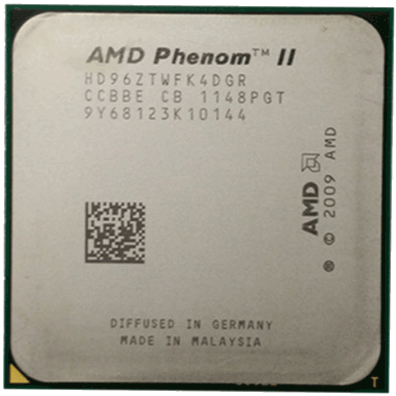 AMD 羿龙II X4 960T 965 955 945 925二手CPU四核AM3 938针处理器 X4 960T 3.0G/95W无集显