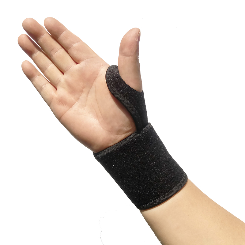 aleeks 757 手掌护腕两用型 举重 射击 运动防护 透气护手腕 黑色一只