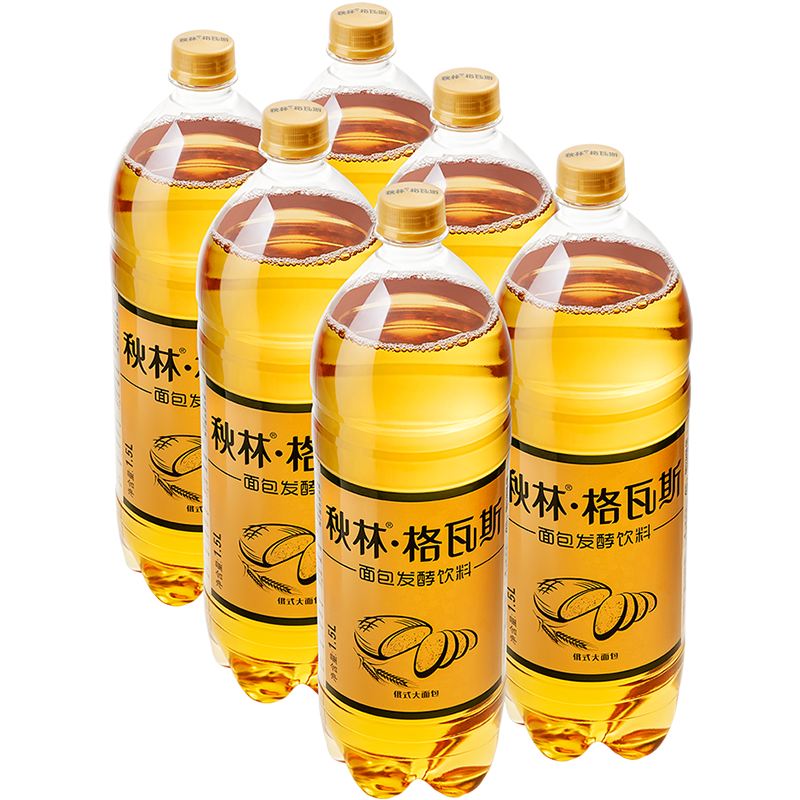 秋林·格瓦斯 面包发酵饮料 1.5L*6瓶