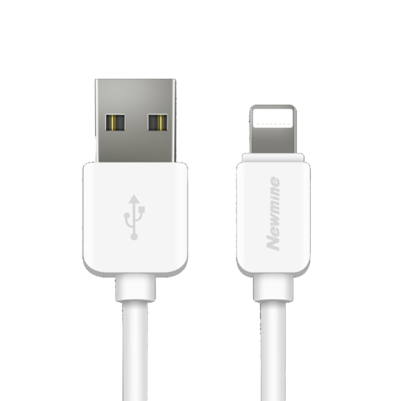 纽曼（Newmine）苹果数据线Xs Max/XR/X/8/7手机快充充电器线USB电源线 支持iphone5/6s/7Plus/ipad 1米