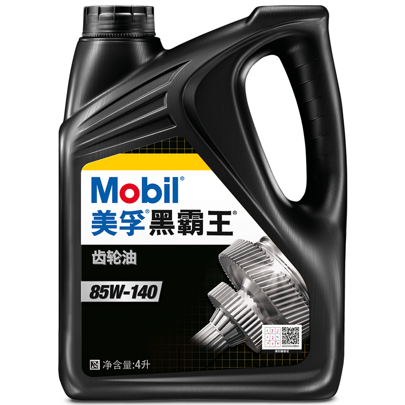 ���ڣ�Mobil�����ںڰ��������� 85W-140 GL-5�� 4L ������Ʒ 109Ԫ