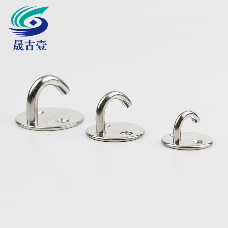 晟古壹 加厚304不锈钢挂钩吊扇钩沙袋钩灯钩固定钩 u型承重挂钩风扇