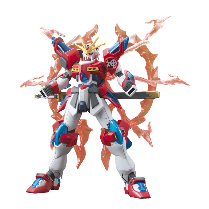 BANDAI万代高达Gundam拼插拼装模型玩具HG 1/144敢达创战者 神木燃焰
