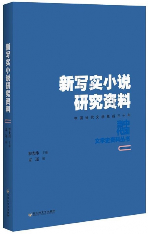 新写实小说研究资料(中国当代文学史后三十年)/中国当代文学史资料丛书