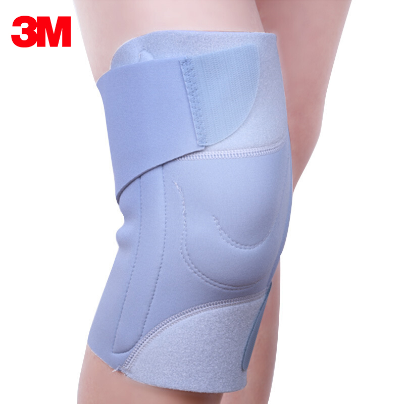 3m运动护膝 护多乐防寒保暖女运动健身护具跑步透气高弹针织护膝舒适
