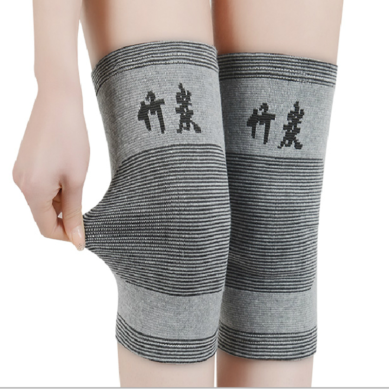 豫岳 护膝 保暖透气运动护具 两只装 防寒透气关节男女通用护漆盖 弹性护膝1对 M码