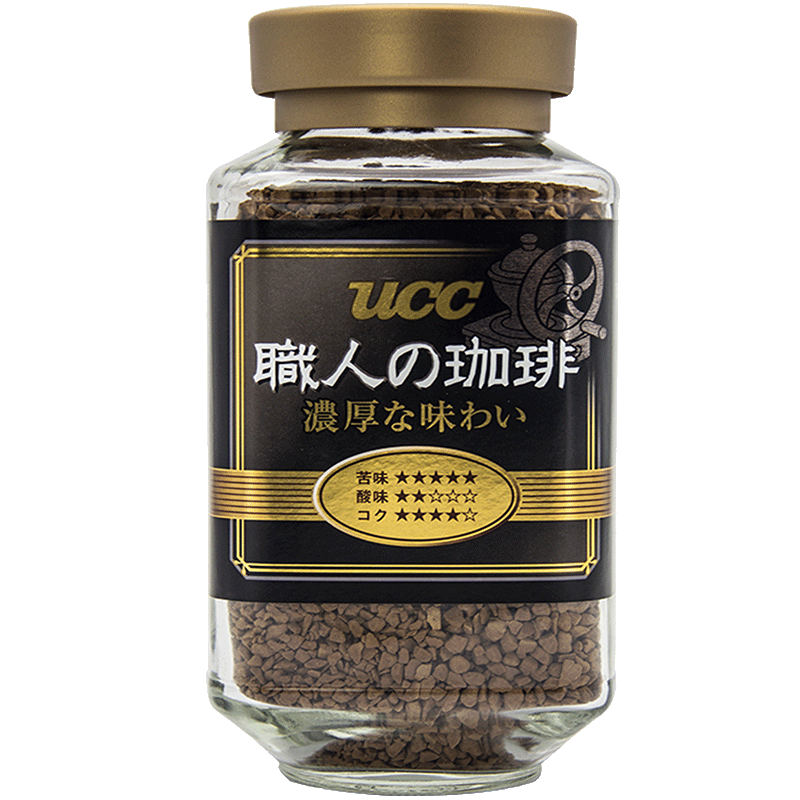 悠诗诗 （UCC） 浓厚口感速溶咖啡粉 135g  日本进口