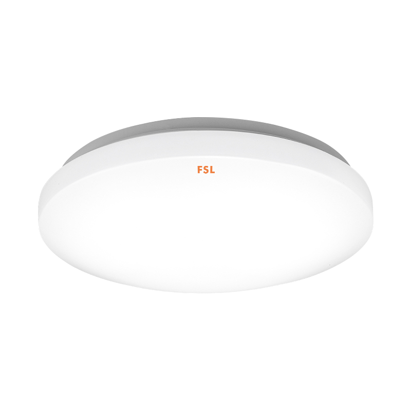 FSL佛山照明LED卧室灯节能吸顶灯简约日光色高边白18W    48元