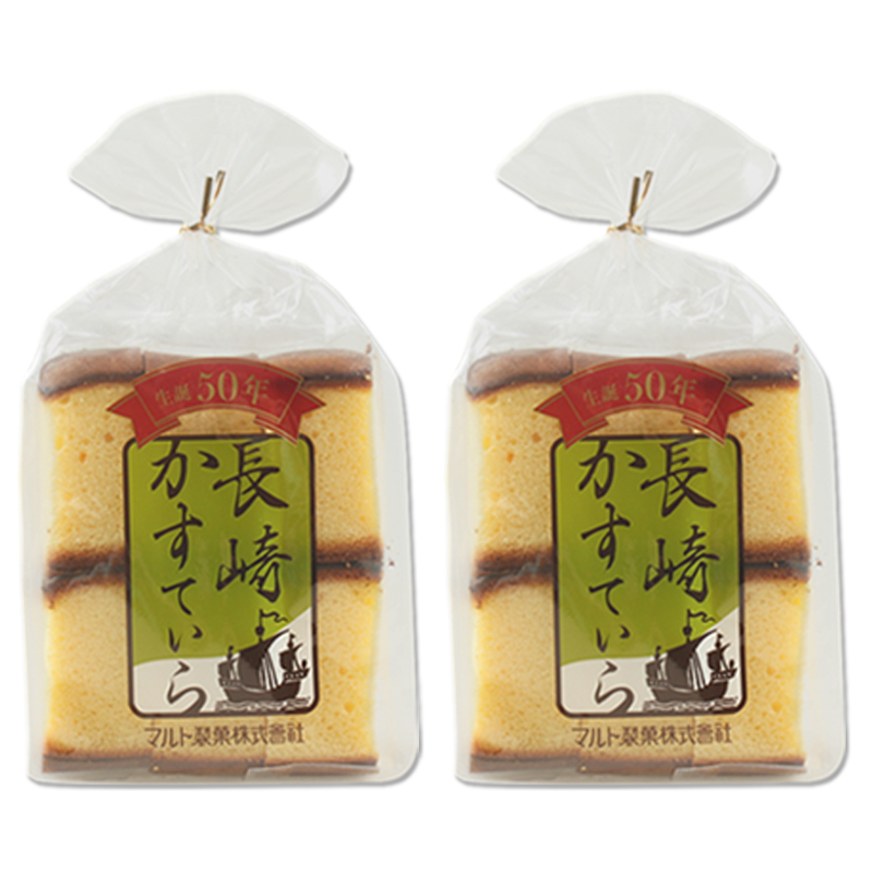 玛露托长崎蜂蜜蛋糕组合装日本进口下午茶点心早餐面包糕点零食 2袋