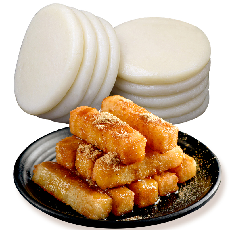 贵州特产糍粑1500g 纯糯米手工糍粑 打糕白糯米团 切糕小吃红糖糍粑 驴打滚粑粑糯米年糕