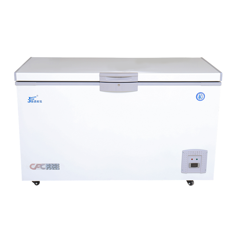 捷盛(js) 超低温冷冻柜-40度308升深冷卧式商用超低温冰柜金枪鱼海鲜