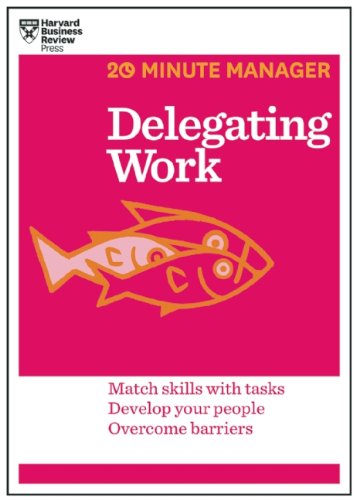 【预订】delegating work