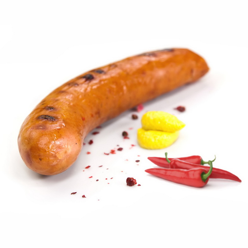 百万富翁 德国香肠 德布勒森辣味300g匈牙利劲辣猪肉烧烤肠(西餐食材)