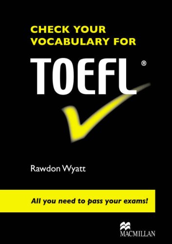 Check Your Vocabulary For Toefl