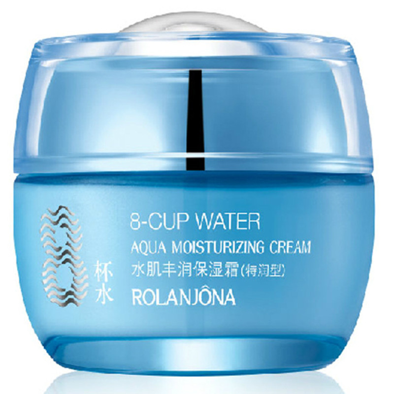 露兰姬娜八杯水乳液面霜补水保湿护肤品 八杯水保湿霜50g