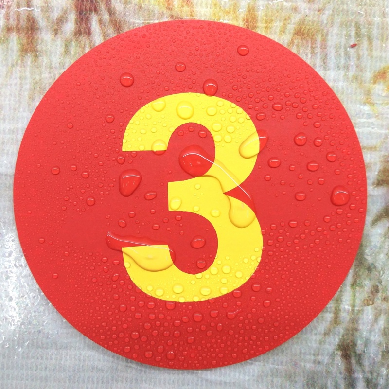 达之礼(dazhili)餐桌网吧机台数字号码序号编号贴pvc防水幼儿园卡通