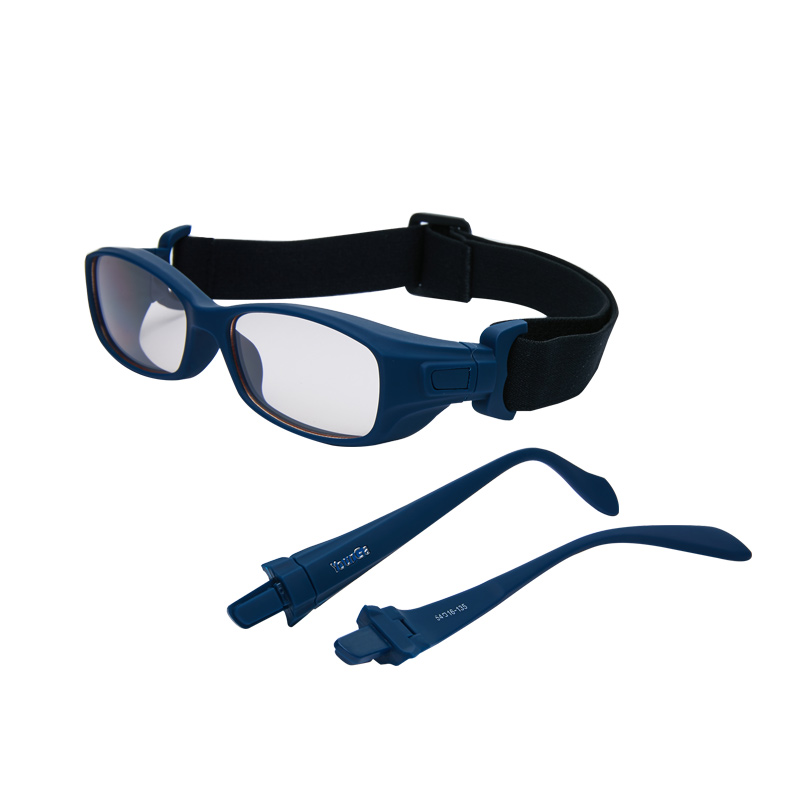 悦家（YourGa） 湿房镜防花粉型防蓝光白内章ICL飞秒术后防风骑行护目镜  绀蓝 Blue