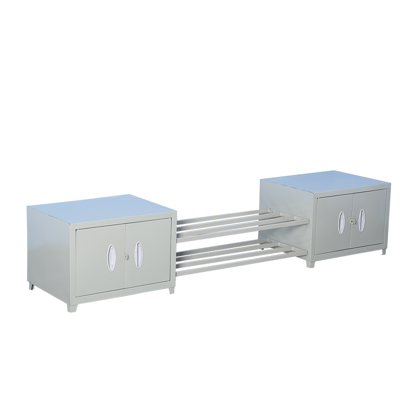 宝威斯隆  高低床上下床铁床双层床铁艺床学生宿舍员工床工地钢架床双人床上下铺成人 储物柜