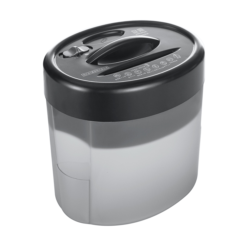 震旦AURORAAS049 桌面型个人便携迷你家用办公碎纸机碎卡/精致小巧/3级保密 黑色