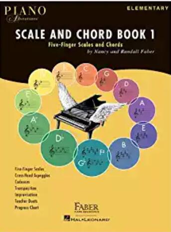 英文原版Scale and Chord, Book 1: Five-Finger Scales菲伯尔