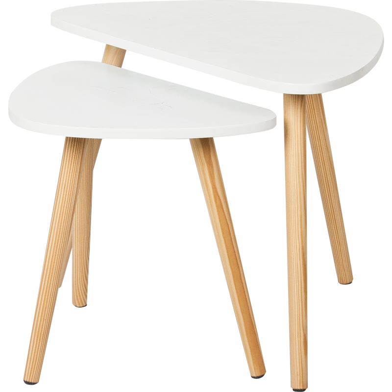 慧乐家 茶几边桌 边桌角几茶台桌矮桌套装客厅北欧简易现代简约阳台小户型小茶桌子 11405