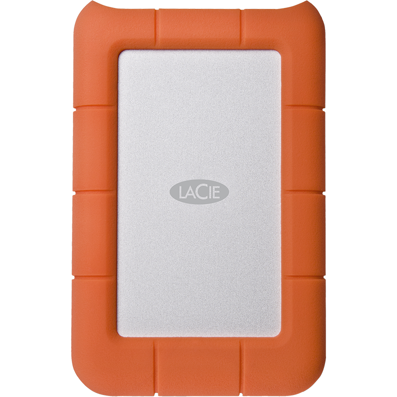 LaCie雷孜小金刚 移动硬盘 三防 2TB Rugged Mini 机械硬盘USB Type-C/USB3.2 兼容mac 便携防跌 外接
