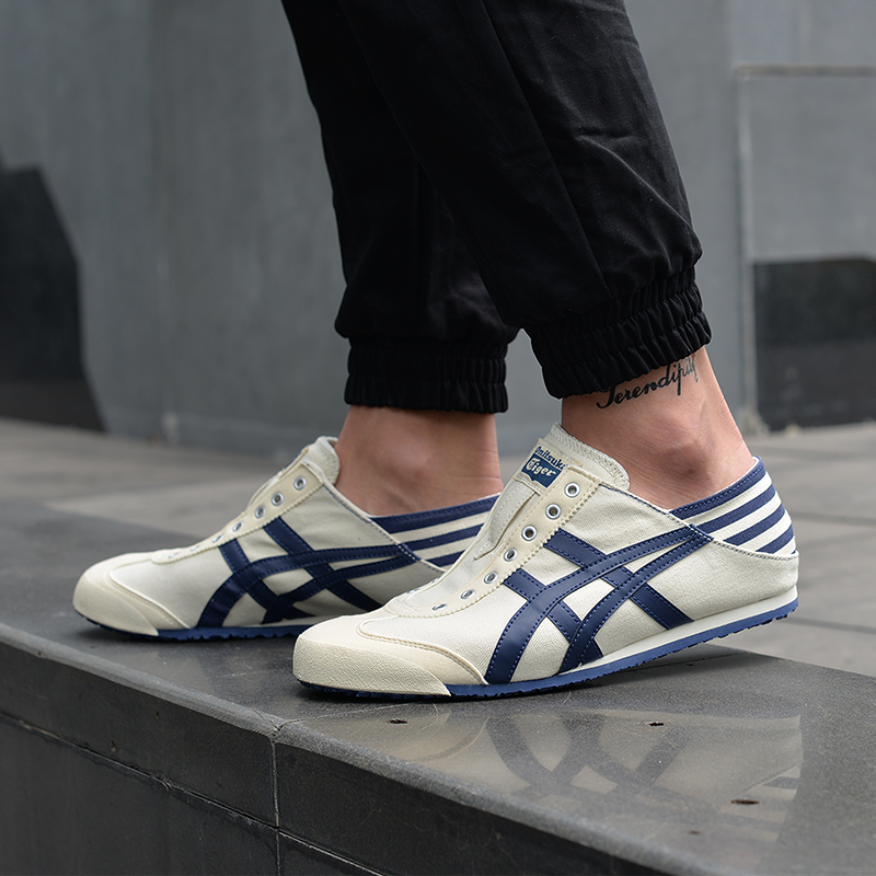 Onitsuka Tiger鬼冢虎 Mexico66男女 休闲板鞋TH342N-0250 TH342N-0250米白色 42.5/270MM