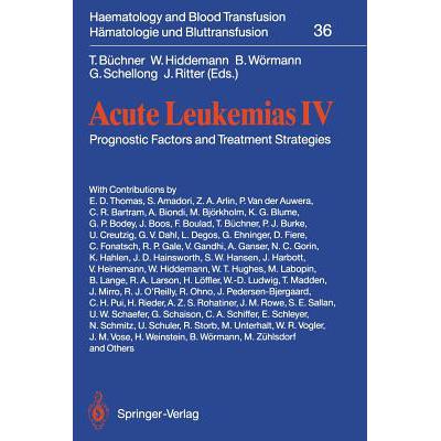 预订 Acute Leukemias IV: Prognostic Factors and T...
