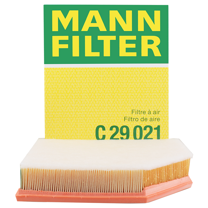 曼牌(MANNFILTER)空气滤清器/空气滤芯/空滤C29021适用沃尔沃亚太S90 2.0T/进口S90 2.0T/XC90 2.0T