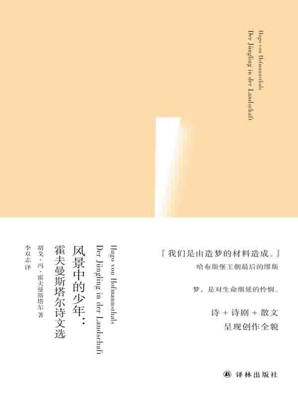 风景中的少年:霍夫曼斯塔尔诗文选(俄尔普斯诗歌译丛)
