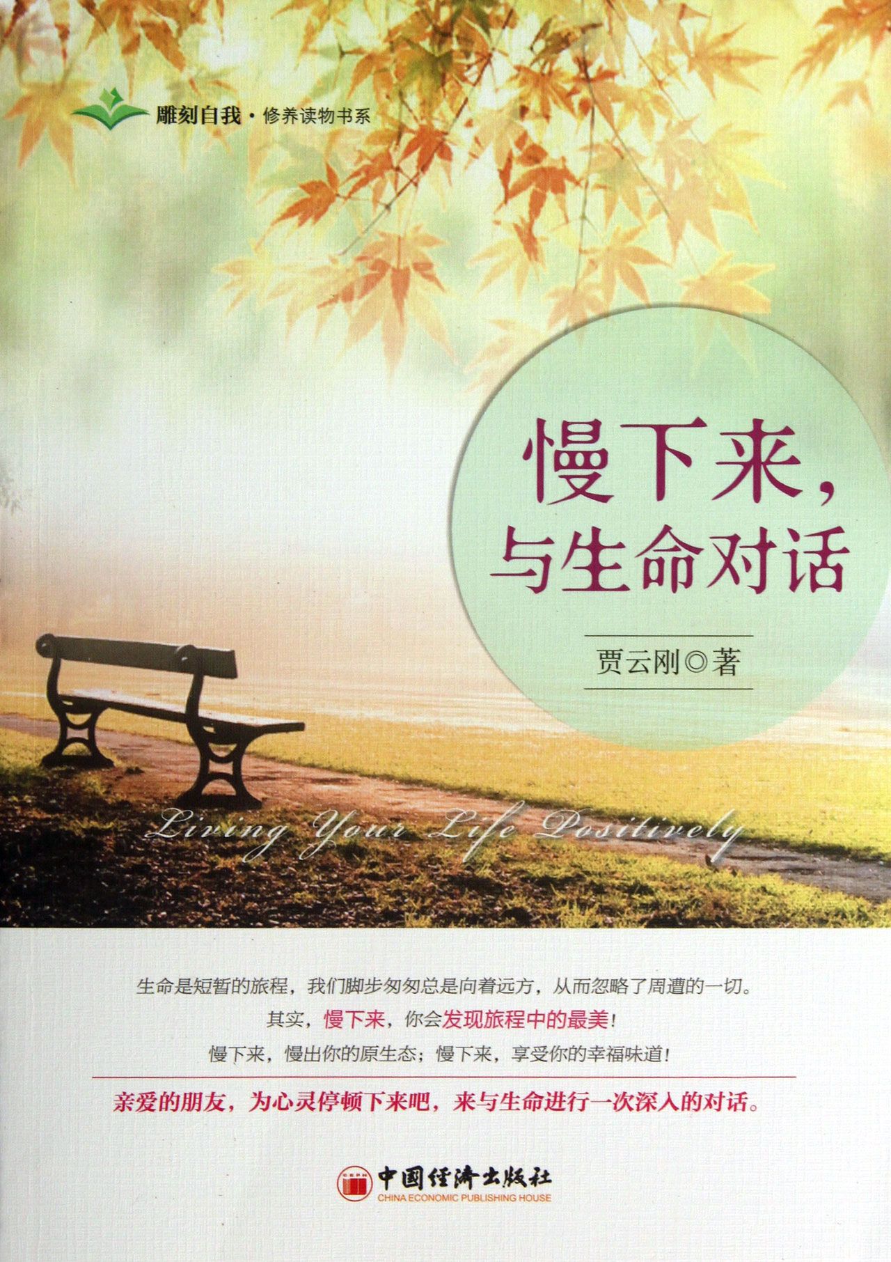 慢下来与生命对话/雕刻自我修养读物书系