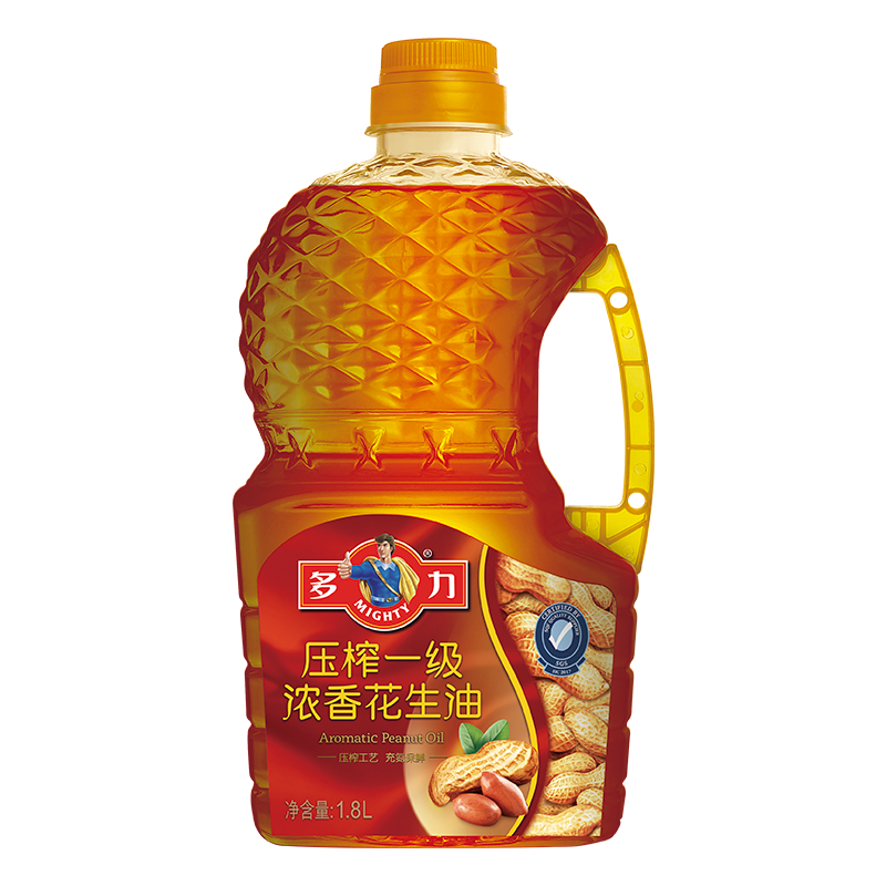 【历史价格优惠】多力压榨一级浓香花生油1.8L小包装油|京东食用油历史价格查询