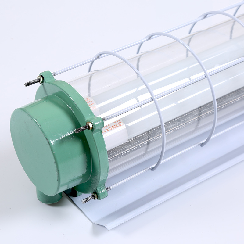 w2x40w双管隔爆型防爆荧光灯三防灯仓库厂房车库 1米单管14w led灯管