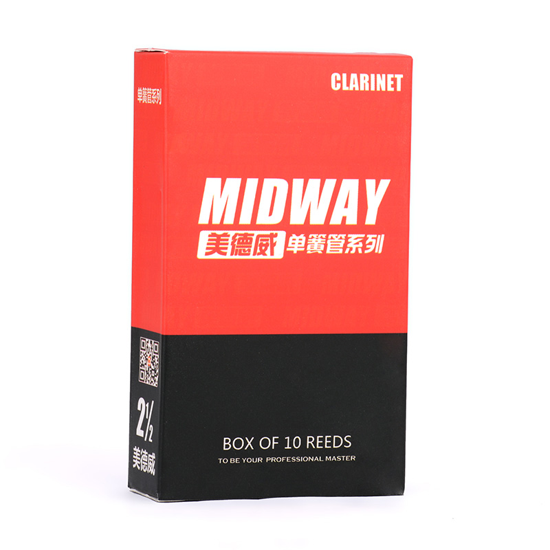 美德威 单簧管哨片红盒古典乐配件黑管哨片  古典哨片独立包装