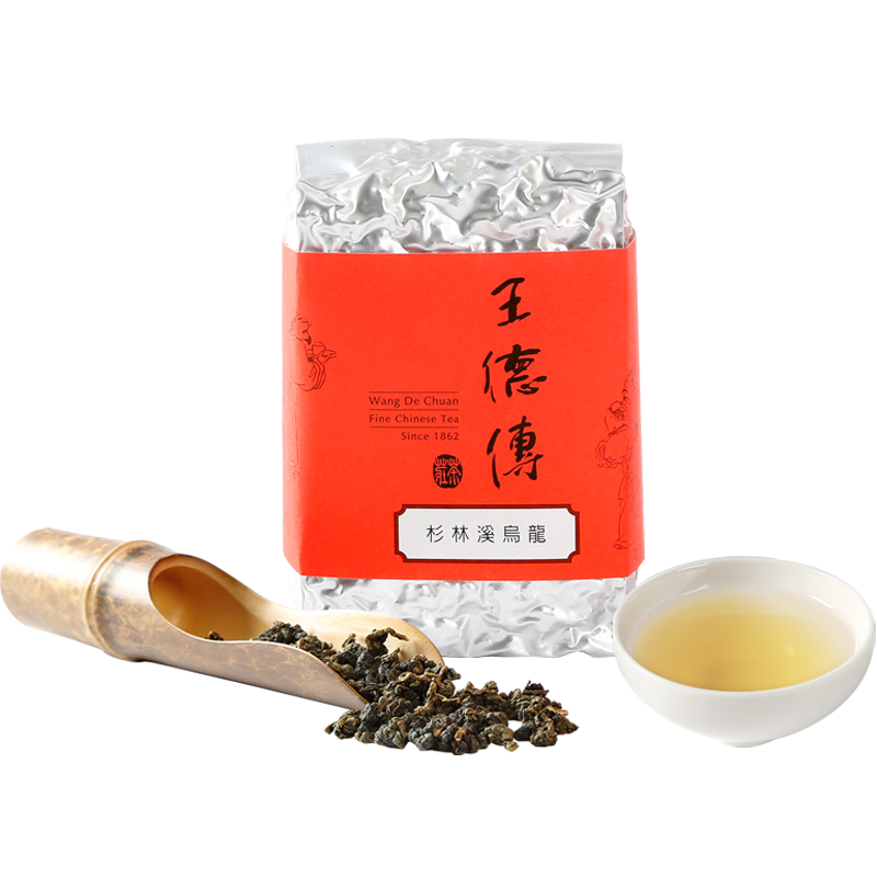 王德传茶庄 WANG DE CHUAN杉林溪高山乌龙茶 台湾原装进口高山茶 轻烘焙 袋装150g*1袋