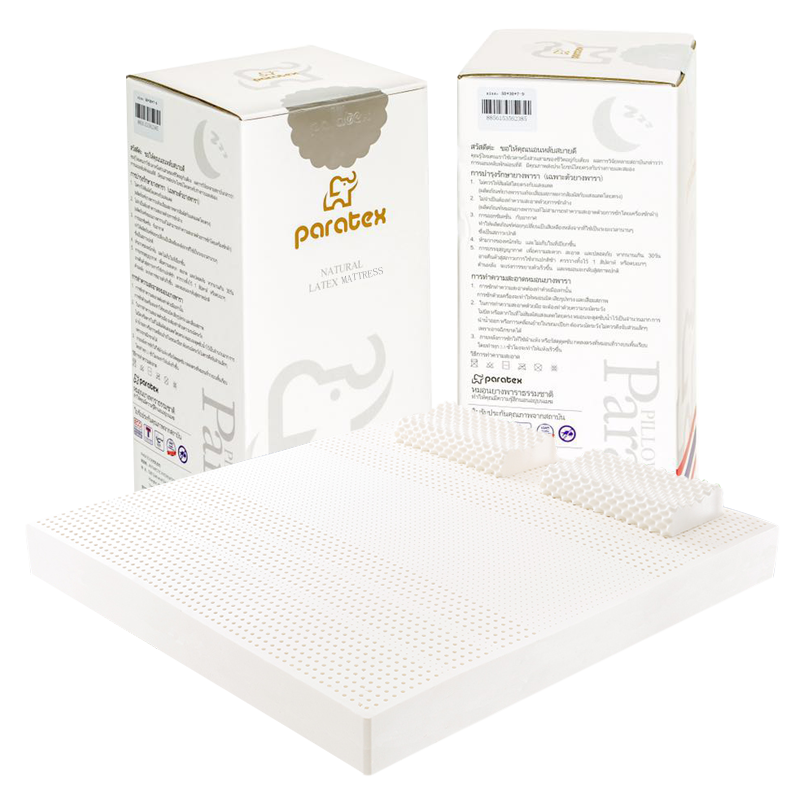 paratex 天然乳胶床垫 白色 180*200*7.5cm 标准款